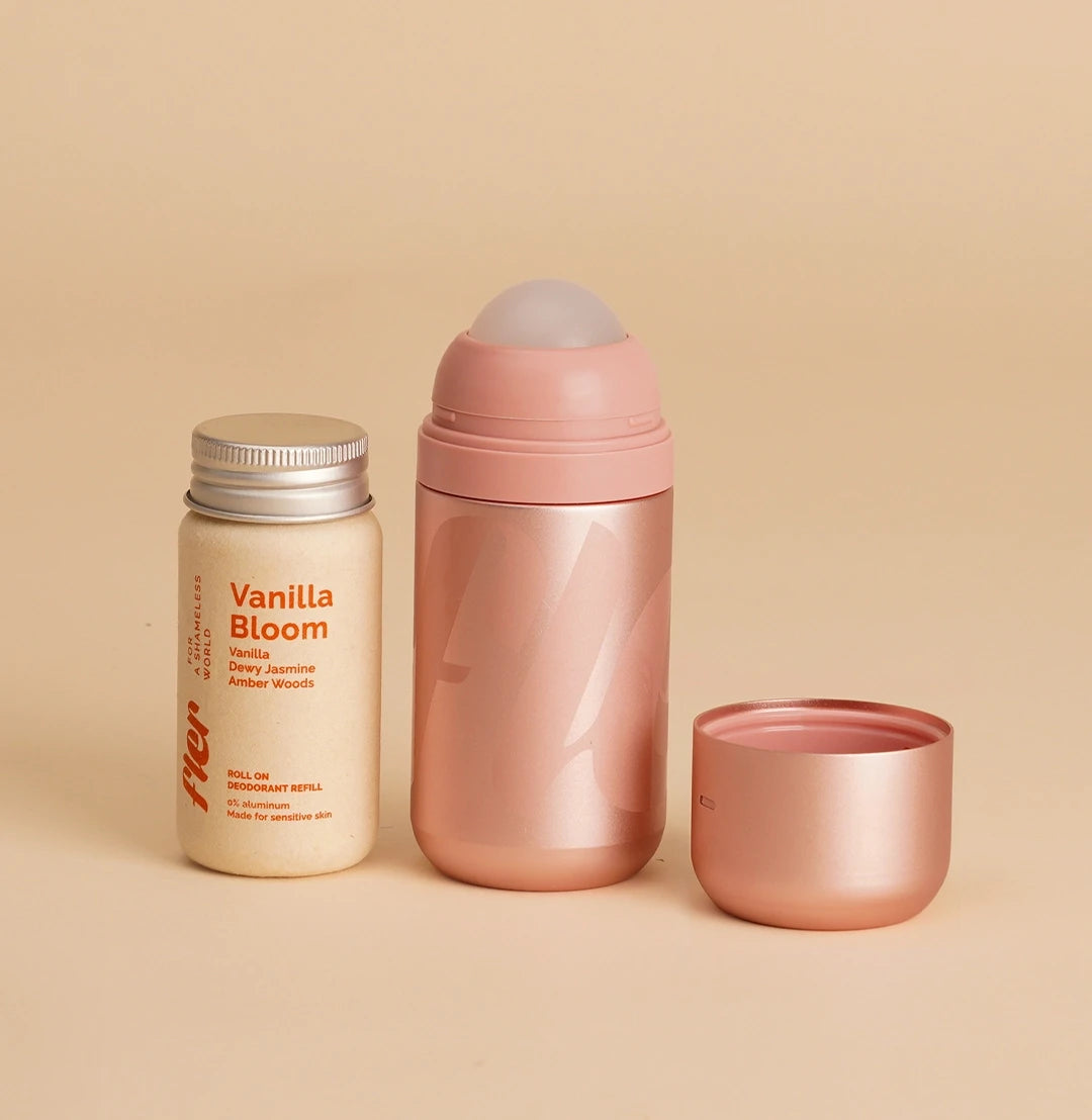 Refillable Roll-on Deodorant Starter Set