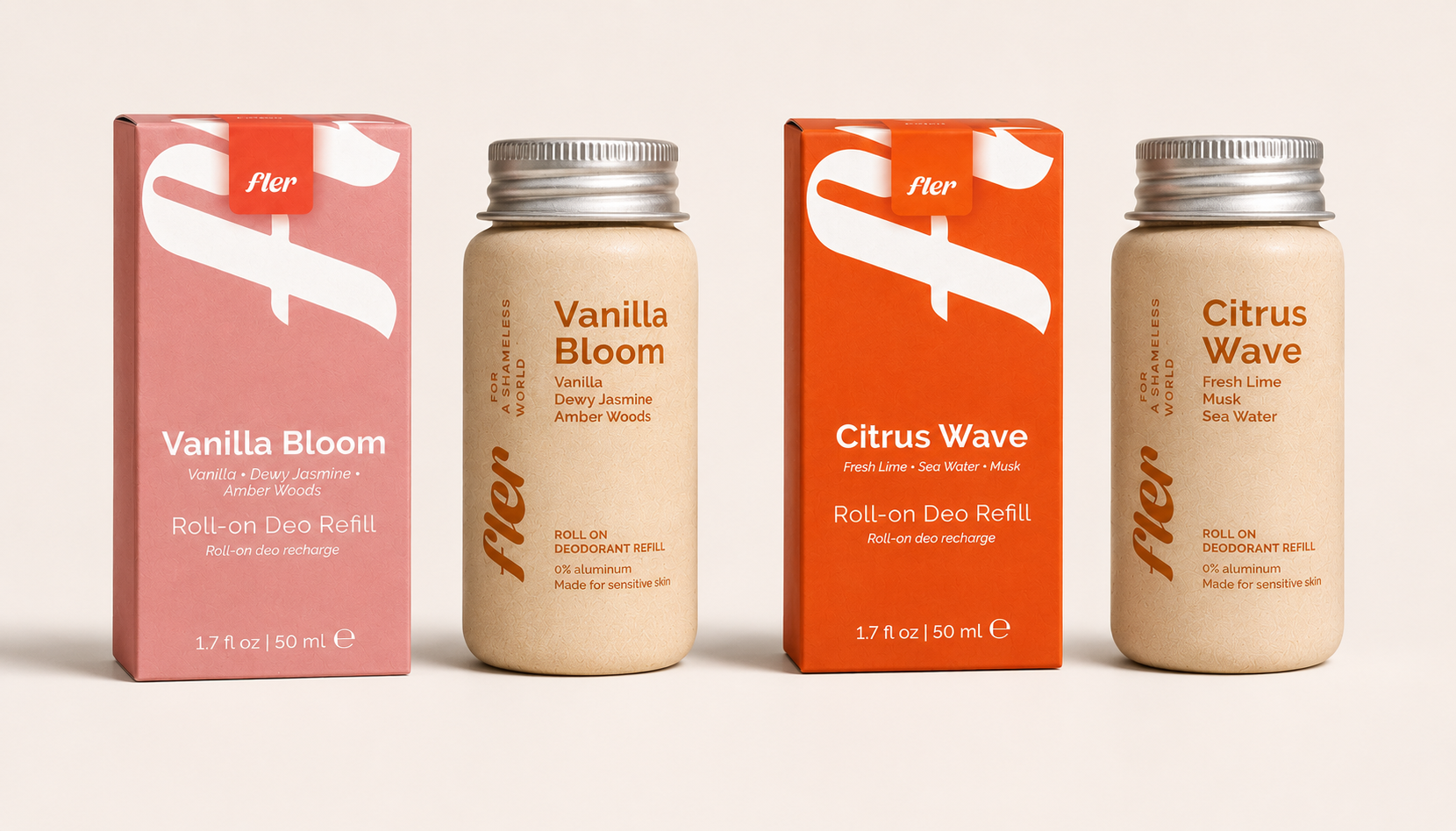 Roll-on Deodorant Refill